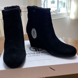 Giani Bernini Pattii Black Cold-Weather Booties